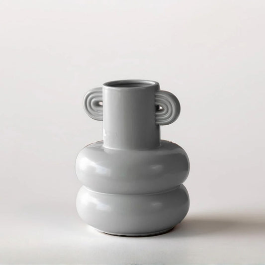 Deniz Deco Grey Vase - Small