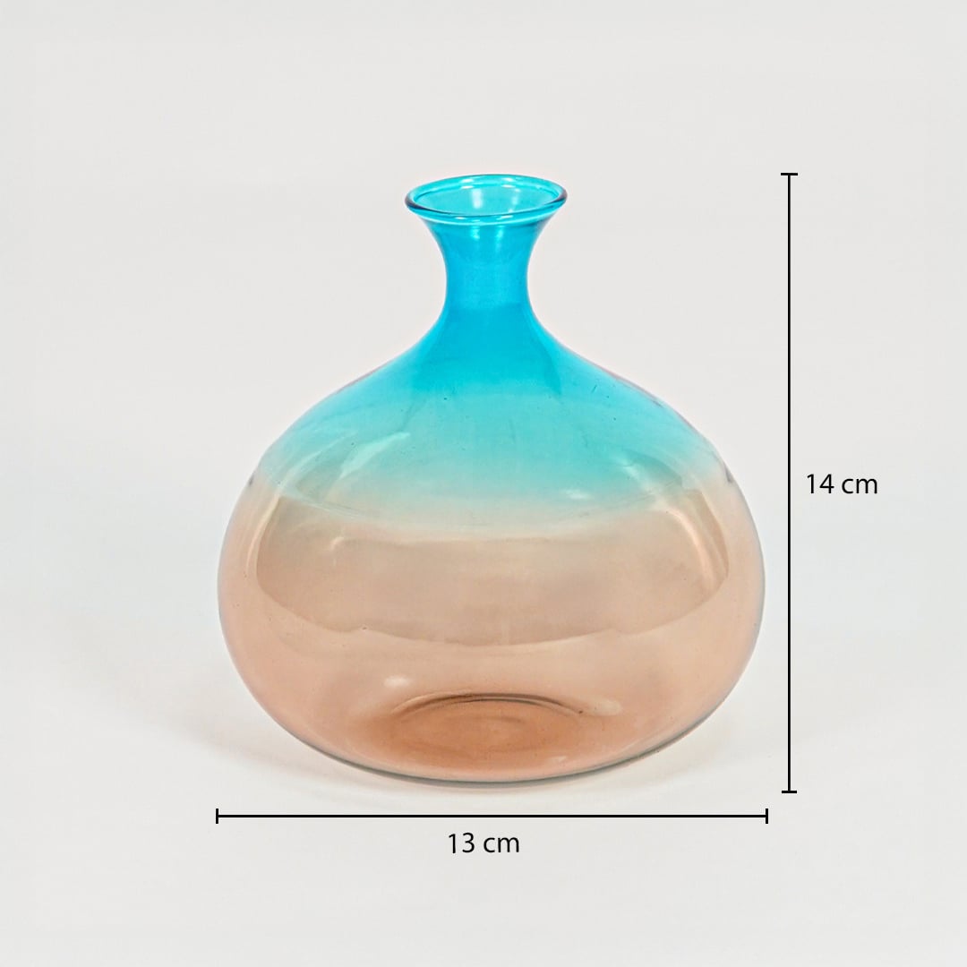 double shade globe glass vase dimensions