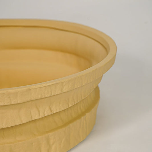 elsa ceramic bowl yellow closeup