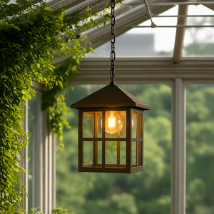 Falcon Outdoor Hanging Light - Bronze