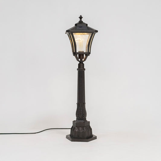Fence Outdoor Solar Pathway Light - Brown