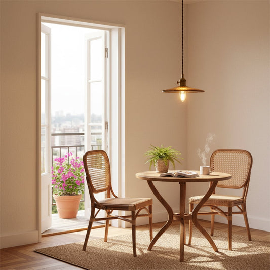 Textured clear glass and brass metal pendant light creating cozy ambience in dining spaces.