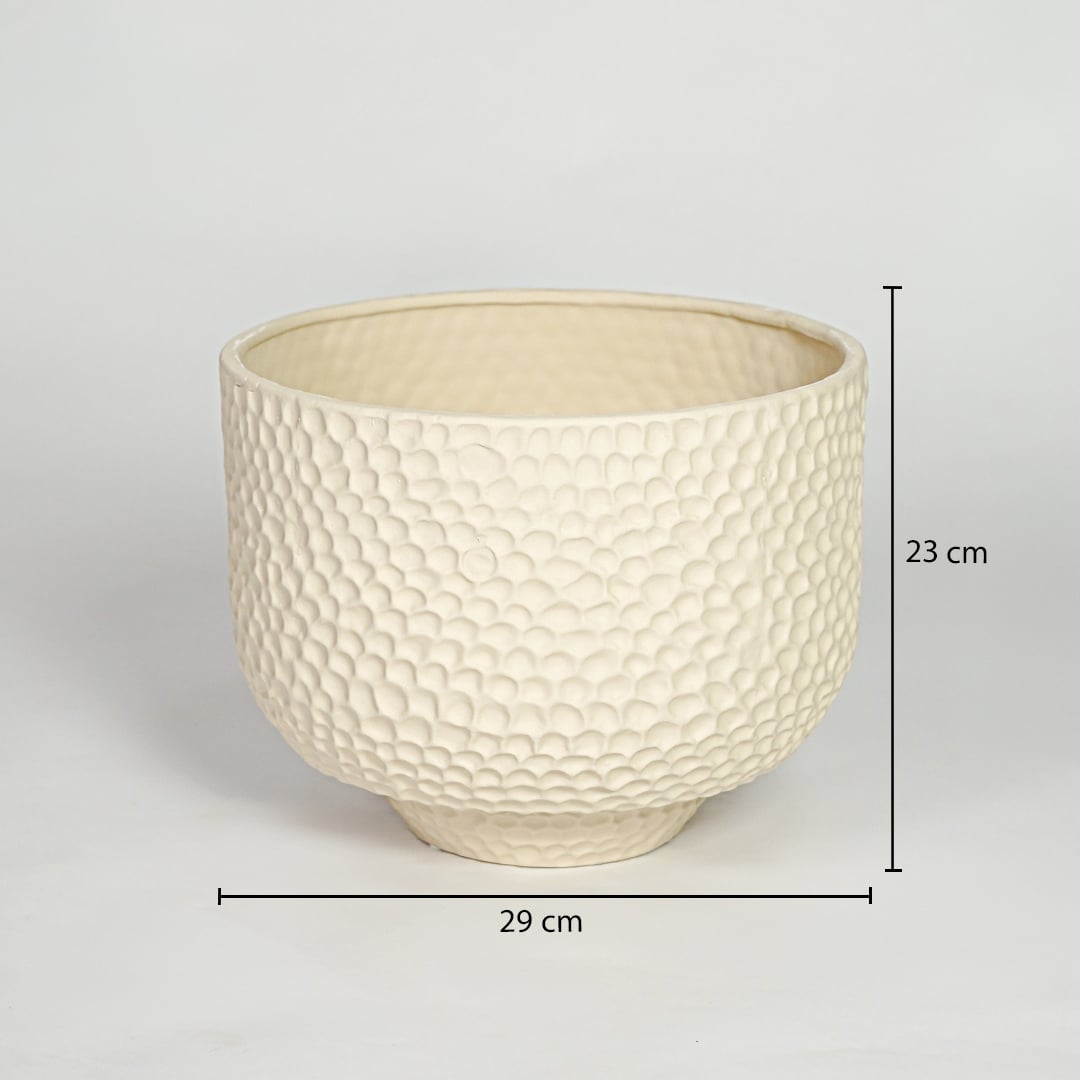 Green ceramic vase showing height 40 cm width 16 cm depth 12 cm for accurate home decor size reference.