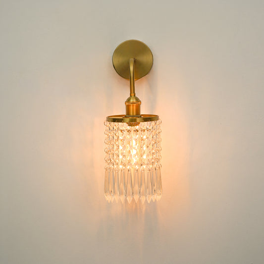 French Crystal Wall Lamp