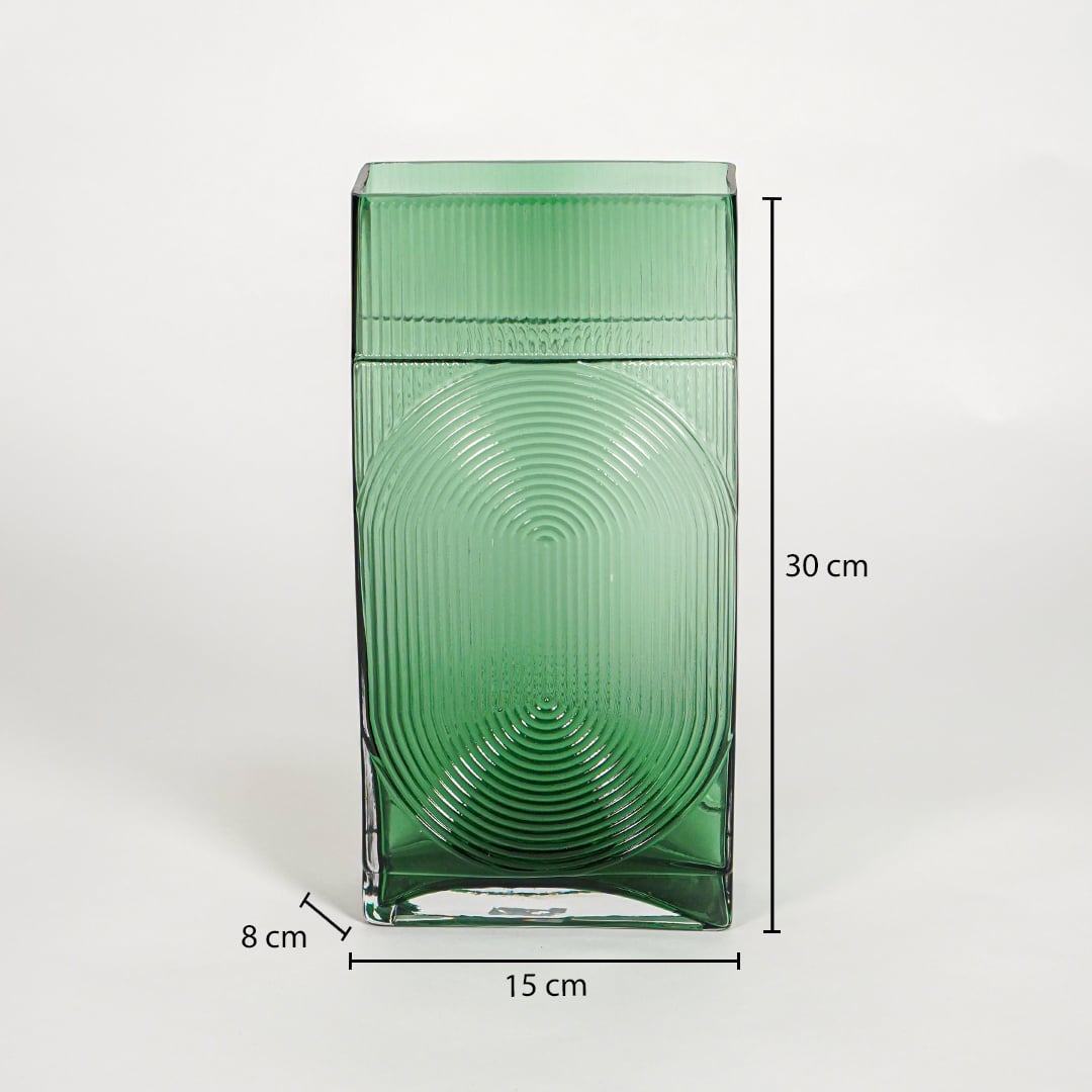 gammel glass vase large dimensions