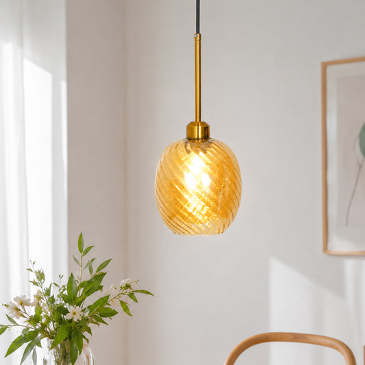 Glimmer Glow Hanging Lamp - Oval