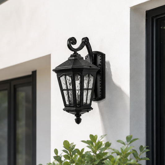 Halla Outdoor Wall Light - Down