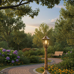 Harlyn Outdoor Pathway Light - Gold