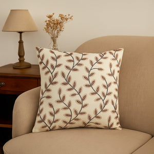 Intricately Embroidered Cushion Covers Cotton
