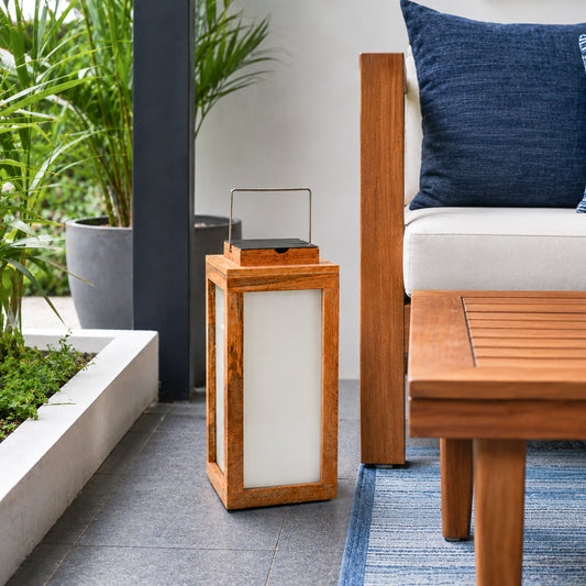 Jabillo Wooden Lantern Medium