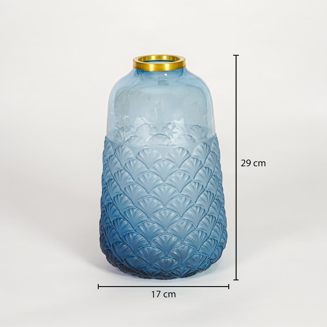 jarita glass vase medium dimensions