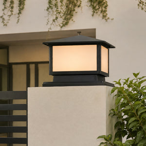 Kyoto Frosted Glass Boundary Gate Lamp
