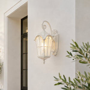 Lumiere Outdoor Wall Light Down - White