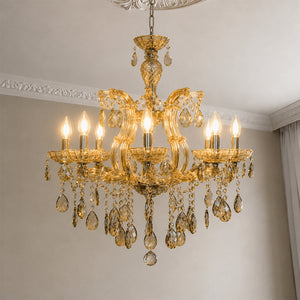 Marchese 8-Light Crystal Chandelier - Chrome