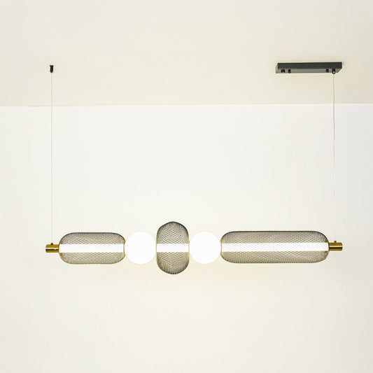 Minimal gold and white wall light with cylindrical glass shades mounted on neutral wall background ideal for modern bathroom or hallway lighting.