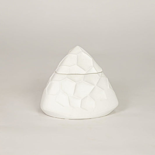mayo chacota finish ceramic vase white white background
