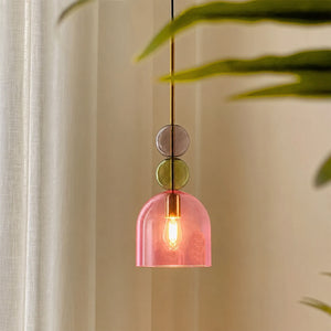 Melange Glass Pendant Light