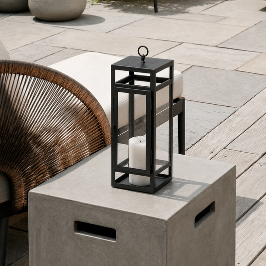 Mesa Metal Lantern - Black