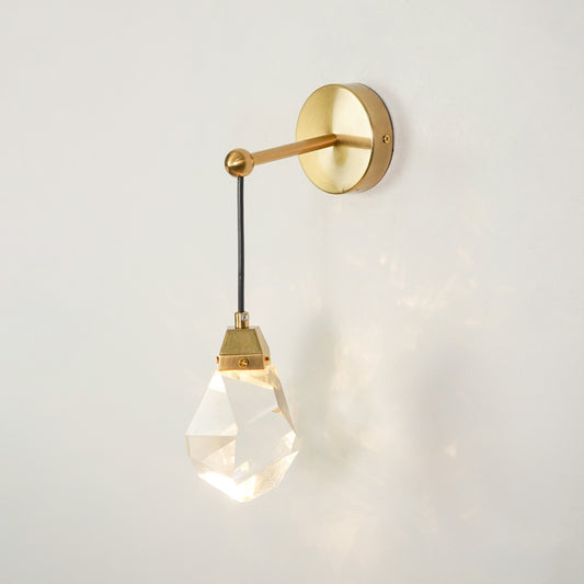 Modern Diamond Crystal Glass Wall Light