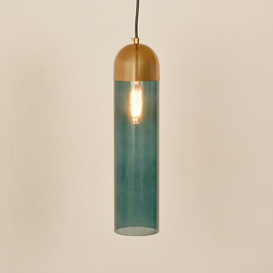 Modern Glass Tube Pendant Light
