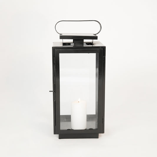 Nebula Tower Metal Lantern - Medium