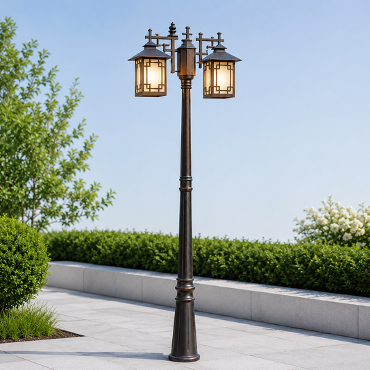 Ohm 2-Light Pole Lamp