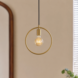 Orbit Thin Frame Circular Pendant Light
