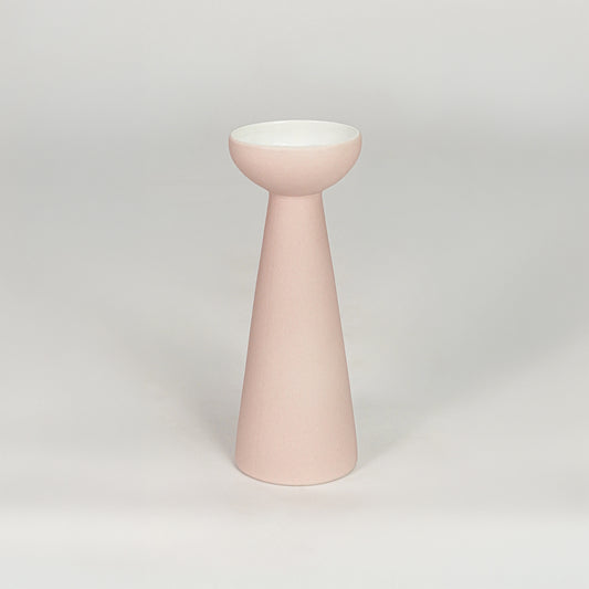 Pink Carafe Ceramic Vase - Medium