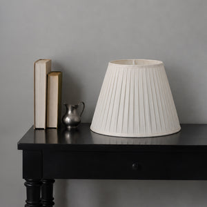 Pleated Empire Softback Lamp shade - White