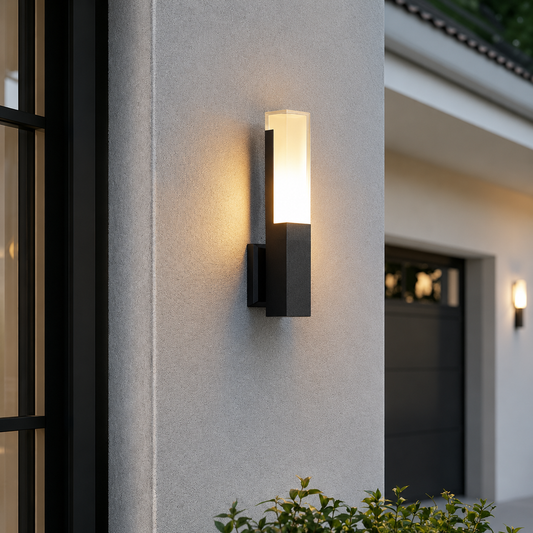 Rectangular Column LED Outdoor Wall Light