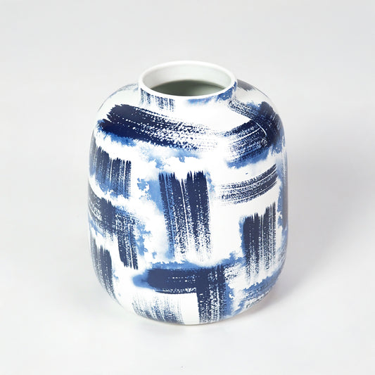 Shanghai Brushstroke Jar Vase