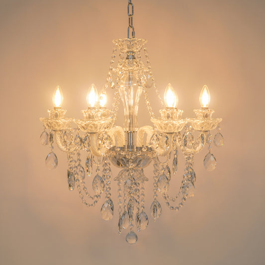 Silvarra 6-Light Crystal Chandelier