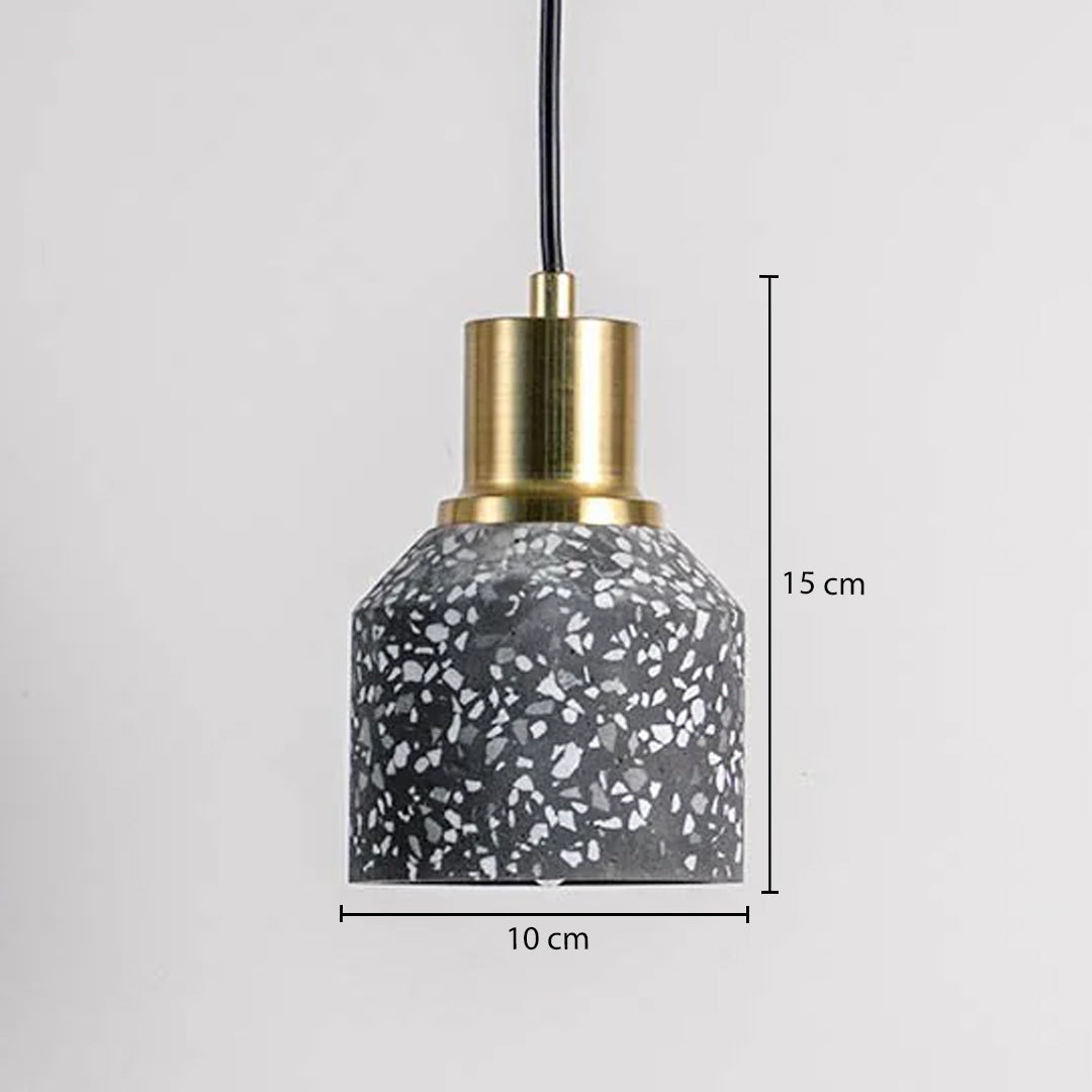 Slreeo Colored Pendant Light- Black