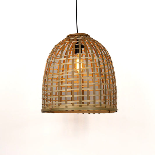 Stripe Bamboo Handing Lamp