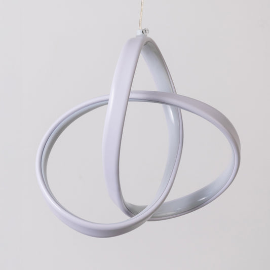 Trefoil LED Pendant Light - White