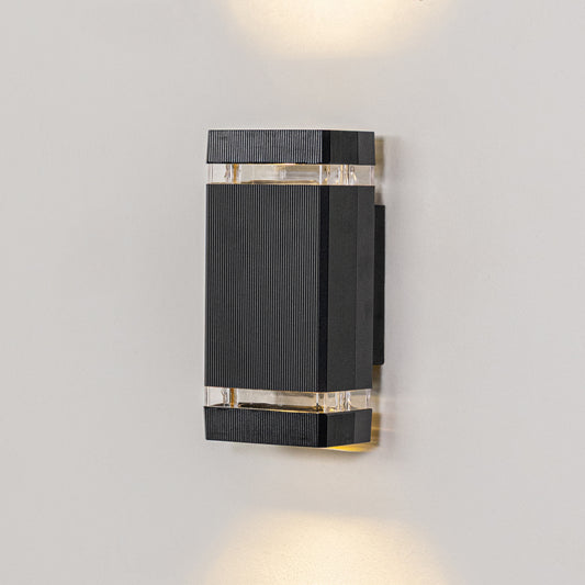 Up-Down Outdoor Wall Light - Black