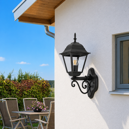 Valera Outdoor Wall Light - Black