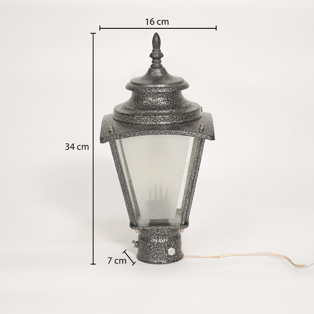 Verona Antique Outdoor Column Light