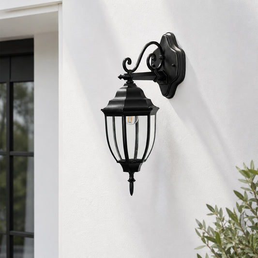 Victorian Outdoor Wall Light - Down