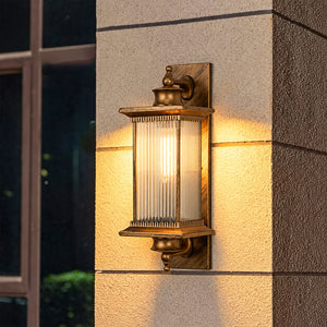 Vista Outdoor Wall Light - Bronze