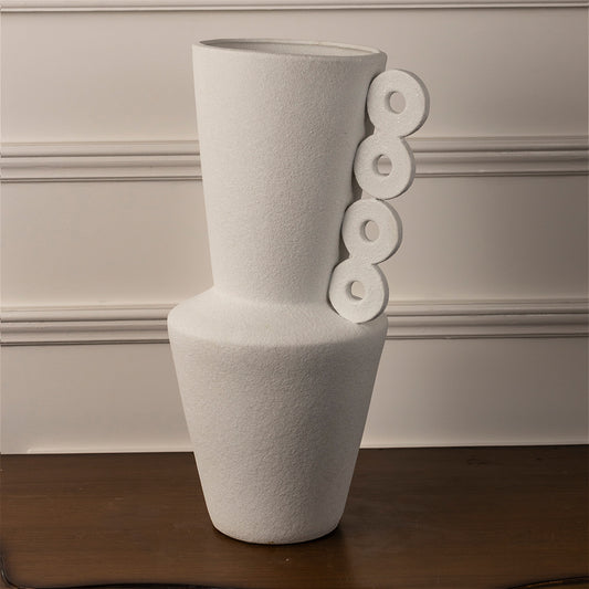 White Pot Ceramic Vase