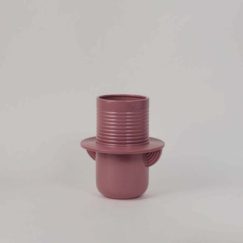 Iola Pink Ceramic Flower Vase