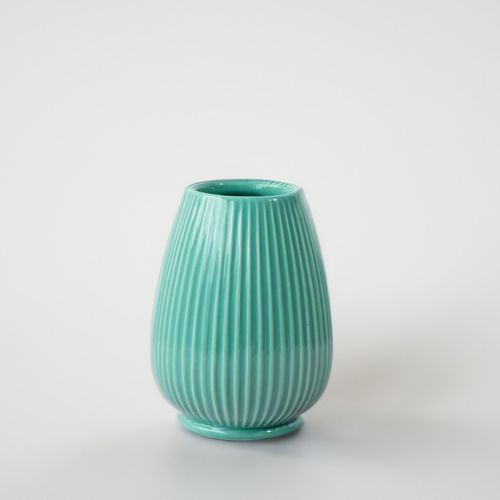 Rigel Ceramic Vase - Green