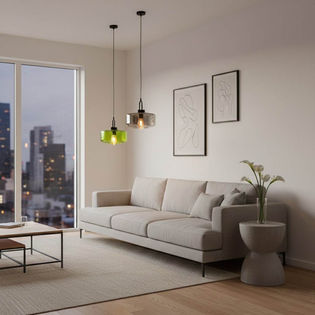 Affordable pendant light ideas for small apartments with modern lighting and cozy home decor inspiration.
