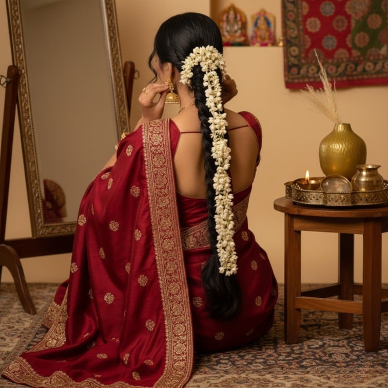 Karwa Chauth gift ideas for wife with traditional attire jewelry and festive celebration inspiration.