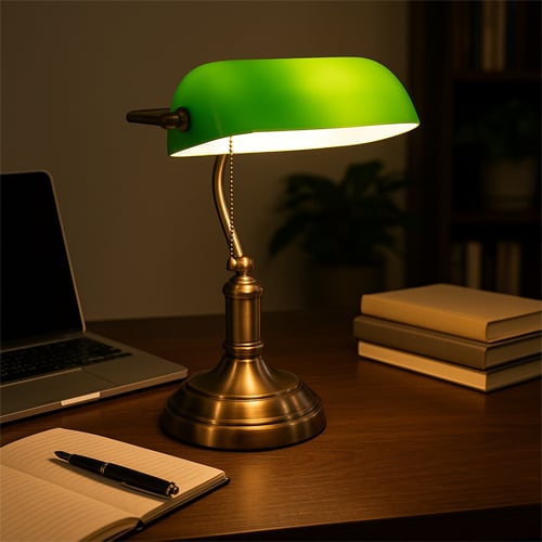 Study and table lamp guide for eye health with proper lighting and functional home decor inspiration.