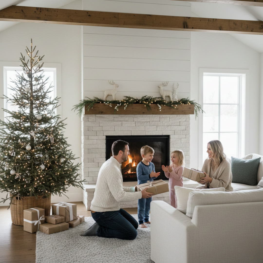 Christmas gift ideas 2026 with cozy family moments festive decor and stylish presents inspiration.