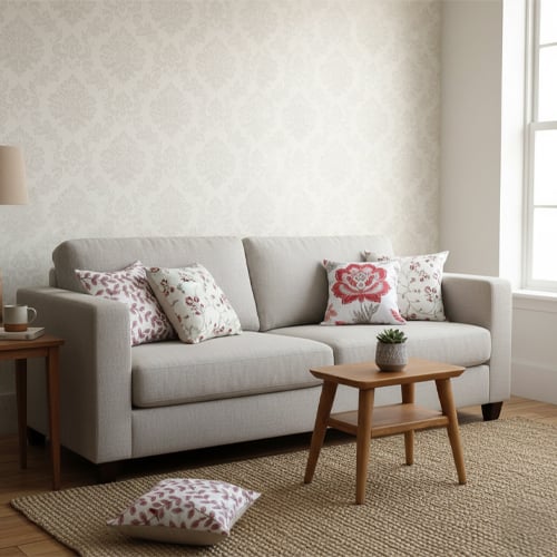 Gandhi Jayanti home decor ideas with soft furnishings minimal styling and peaceful home inspiration.