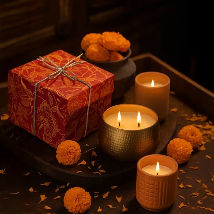 Festive home decor finds with stylish candles gifts and seasonal decoration inspiration.