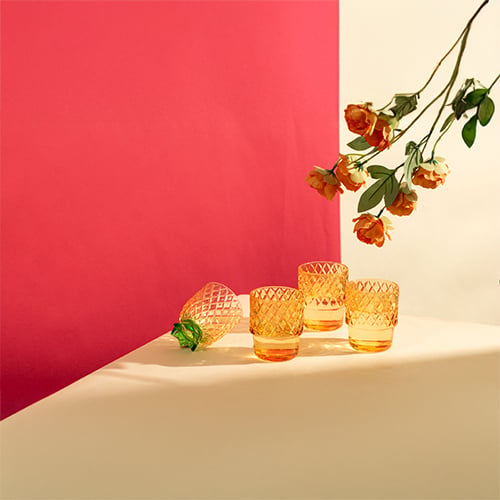 Easter decor setup with flowers candles and festive elements creating vibrant celebration styling at home.